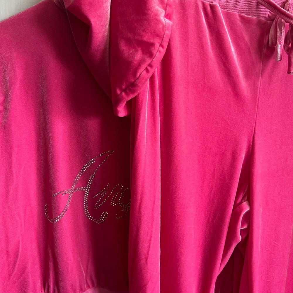 SHEIN Curve Velour Set